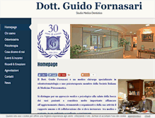 Tablet Screenshot of guidofornasari.net